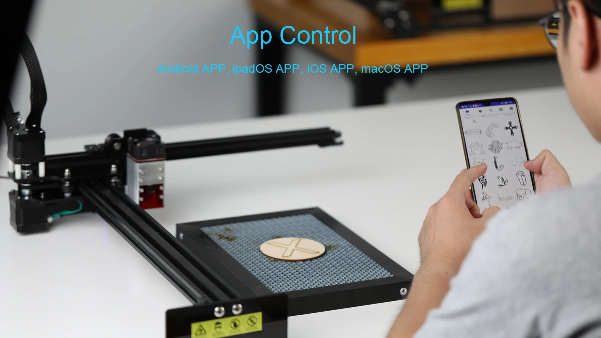 Machine de gravure Laser 30w pour grande surface, Machine de découpe Laser NEJE Master 2 Plus, nouvel arrivage 2020