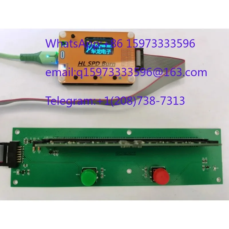 SPD Burner III  Programmer  Burner Supports DDR5 DDR4 DDR3 Memory  EP Flash Read Write Repair Tool