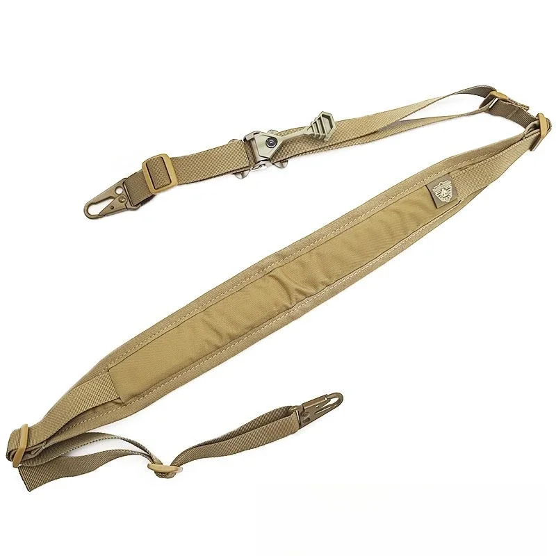 

QD buckle safety rope single and double point strap double point pharaoh strap American multi-functional shoulder strap lanyard