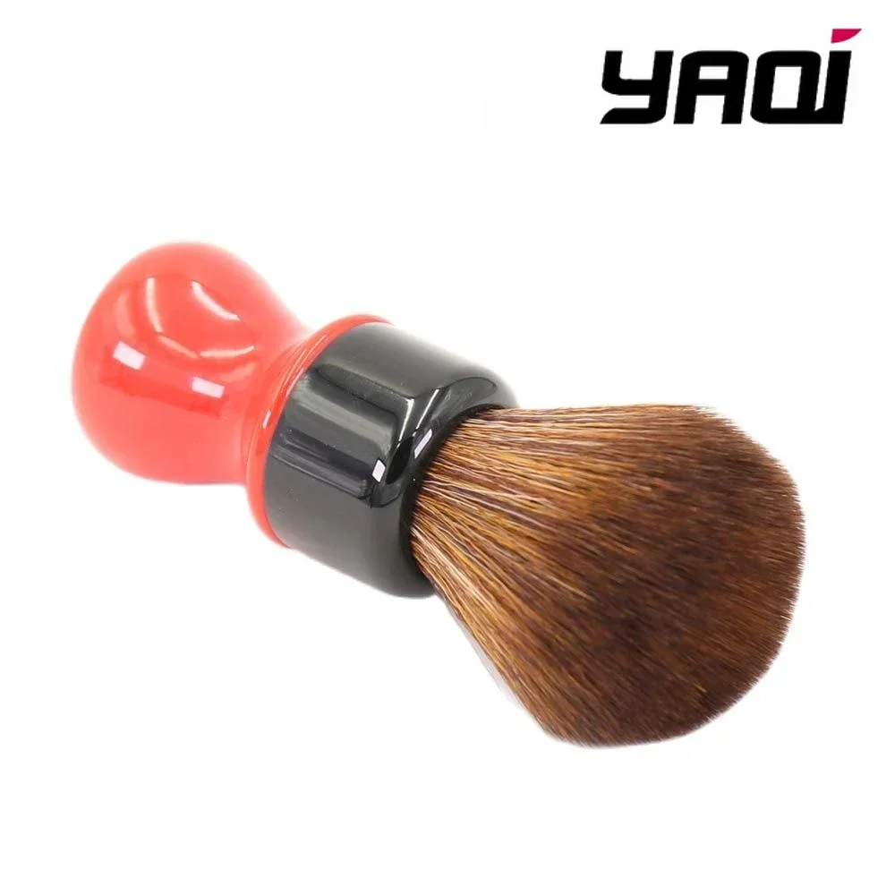 

Shaving Brush Yaqi 24mm Ferrari Rough Complex Black Version Best Brown Synthetic Hair Mens Shaving Brushes Collectibles Gift