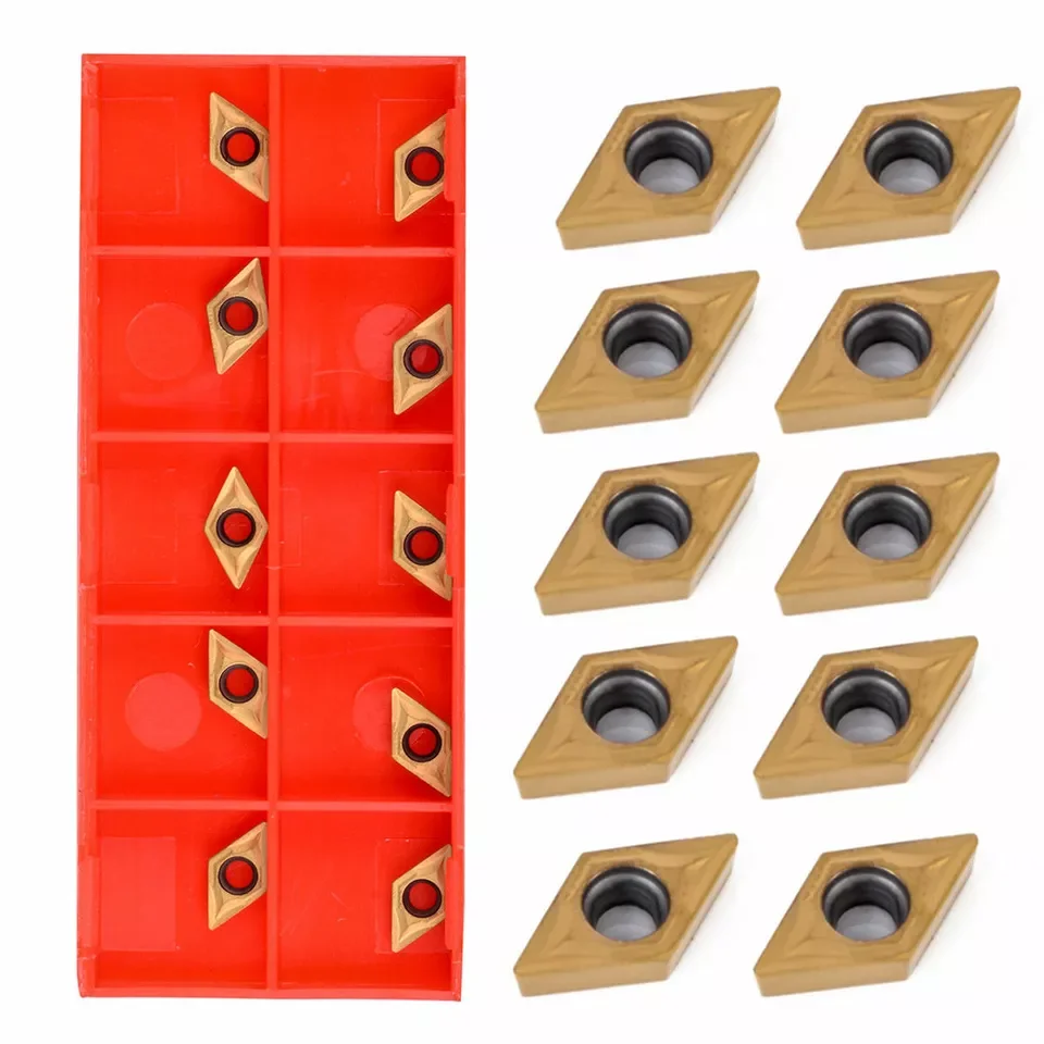 CK 10 шт. DCMT070204 DCMT21.51 BP010 карбидная вставка для токарного станка, фрезерный токарный инструмент