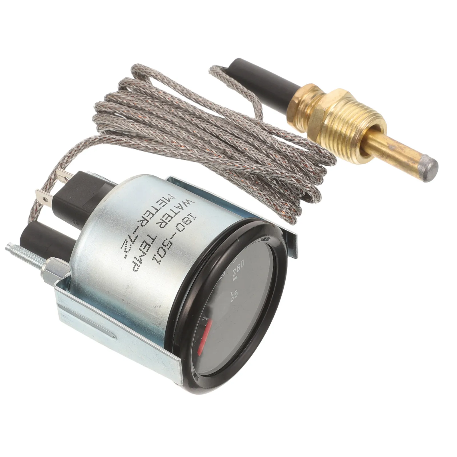 

1Set Mechanical Water Temperature Gauge 2Inch Dual Scale Sensor Real-Time Car Engine Water Gauge Lever Replacement