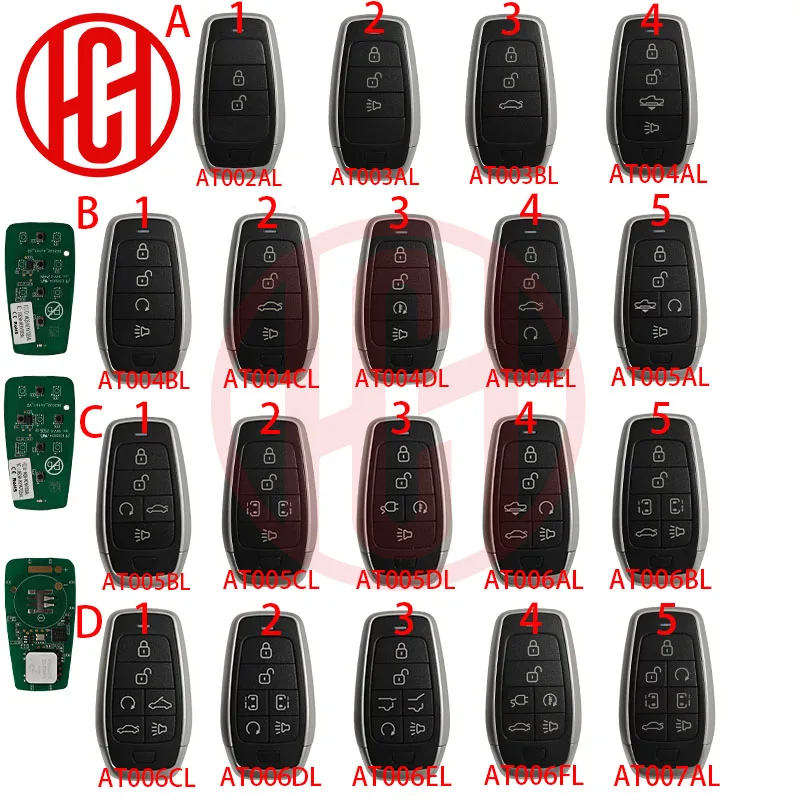 

AUTEL IKEY SMART KEY AT002AL AT003AL AT003BL AT004AL AT004CL AT004EL AT005BL AT006AL AT006BL AT006CL AT006DL AT006EL AT007AL