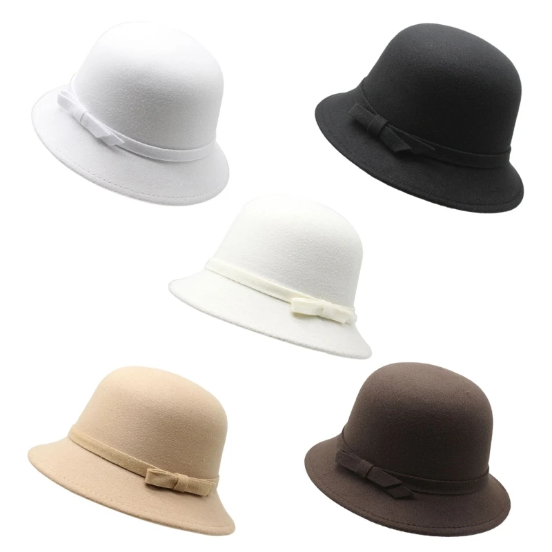 

Adult Round Hat Breathable British Bucket Hat Adult Festival Carnival Party Festival Hat Elegant