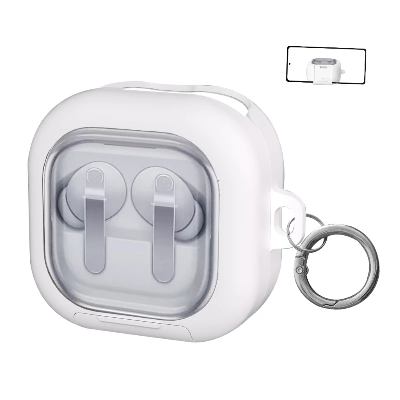  Silicone Protective Case High Transparencys Shockproof Cover For Buds 4/Buds4 Earphone
