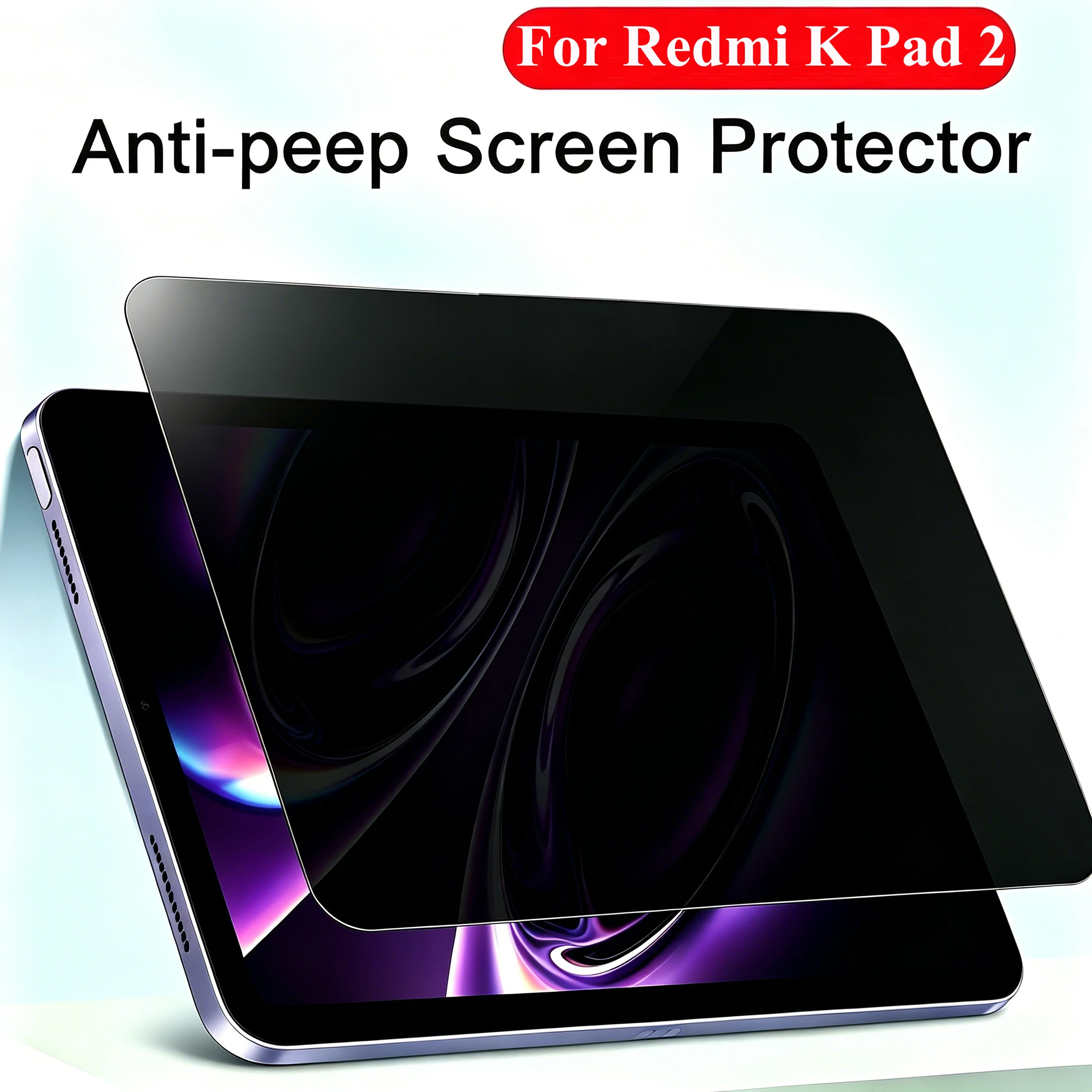 Anti Peeping Film Like Paper for Xiaomi Redmi K Pad 2 8.8inch Privacy Screen Protector for Redmi Pad 2 SE 7 8 Pro 12.1 Not Glass