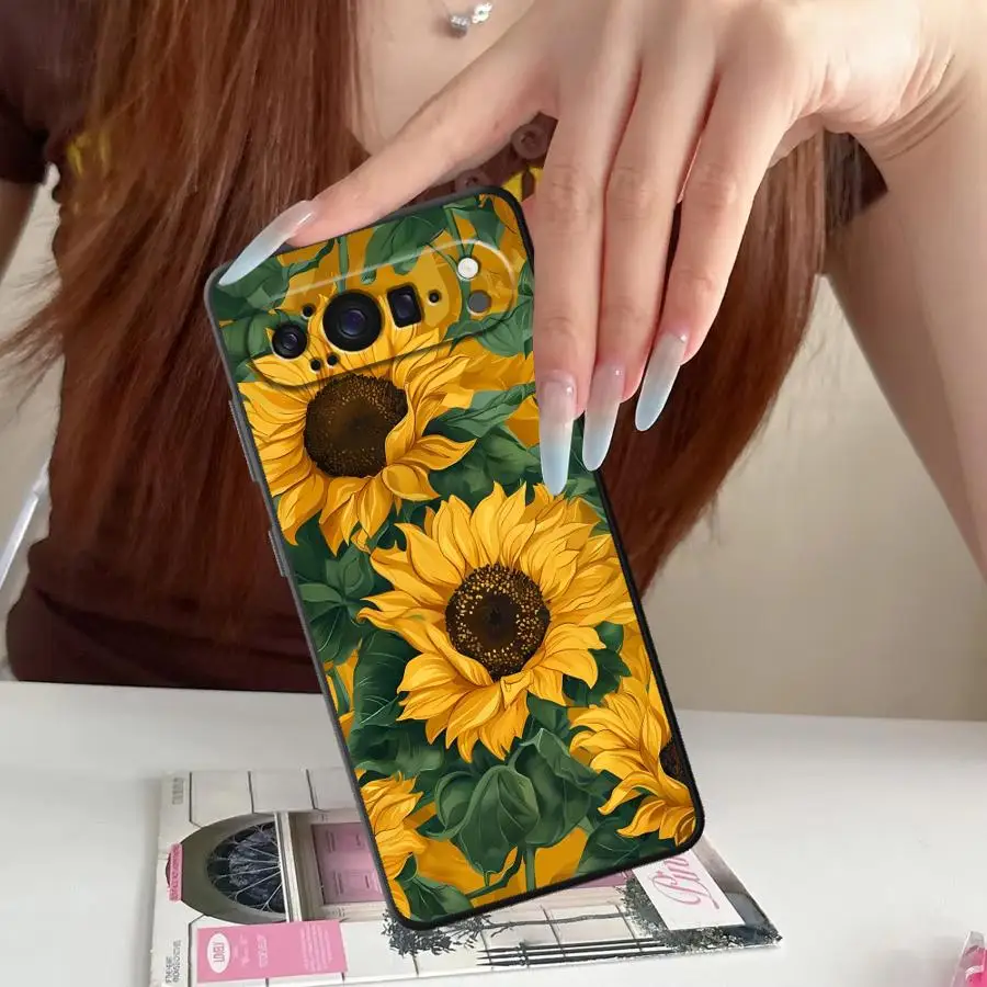 Sunflower Sea Funda Phone Cover Case for Google Pixel 10A 8a 6 7 8 Pro 6a 7a 9a 10 9 Pro XL view 5