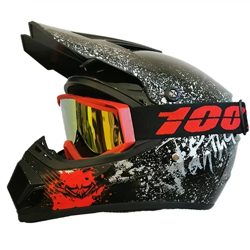 Professional Motocross Helmet ATV Downhill Mountain Bike DH Helmet Motocross Adult Cross Helm Capacete Motorbike Helmet Capacete image 4