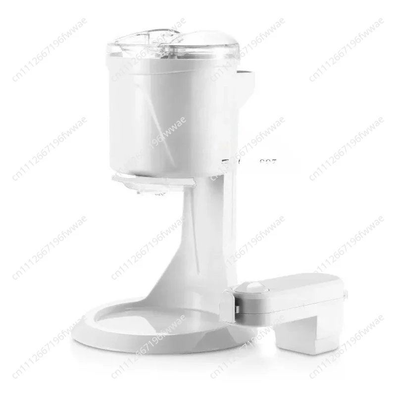 Household DIY Ice Cream Machine, 220V 1L Automatic Frozen Fruit & Milkshake Maker