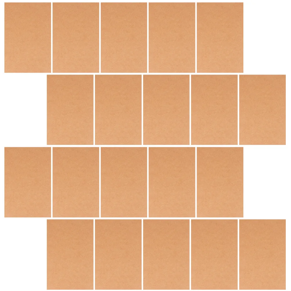 

150 шт. DIY поздравительные открытки пустые открытки для почтовых отправлений крафт-бумага аксессуары для сообщений