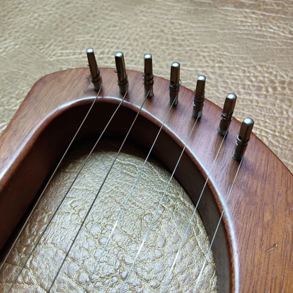 16 قطعة سلسلة القيثارة القيثارة Zither ضبط أوتاد أداة معدنية تحديد دبابيس ل Harpsichord Guzheng Dulcimer الفضة