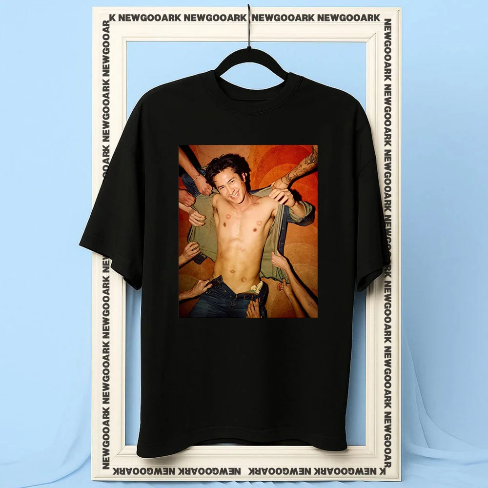 Hudson Williams Shirt Woman Man Summer Cotton Graphic T Shirts Adult Streetwear Camisetas Short-sleev Breathable O-neck