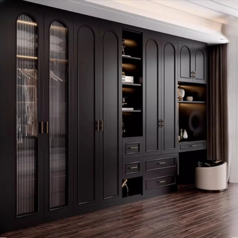 Cabinet/ Closet Double wardrobe Comforter bedroom room clothes closet wardrobes organizer luxury armario de ropa Furniture