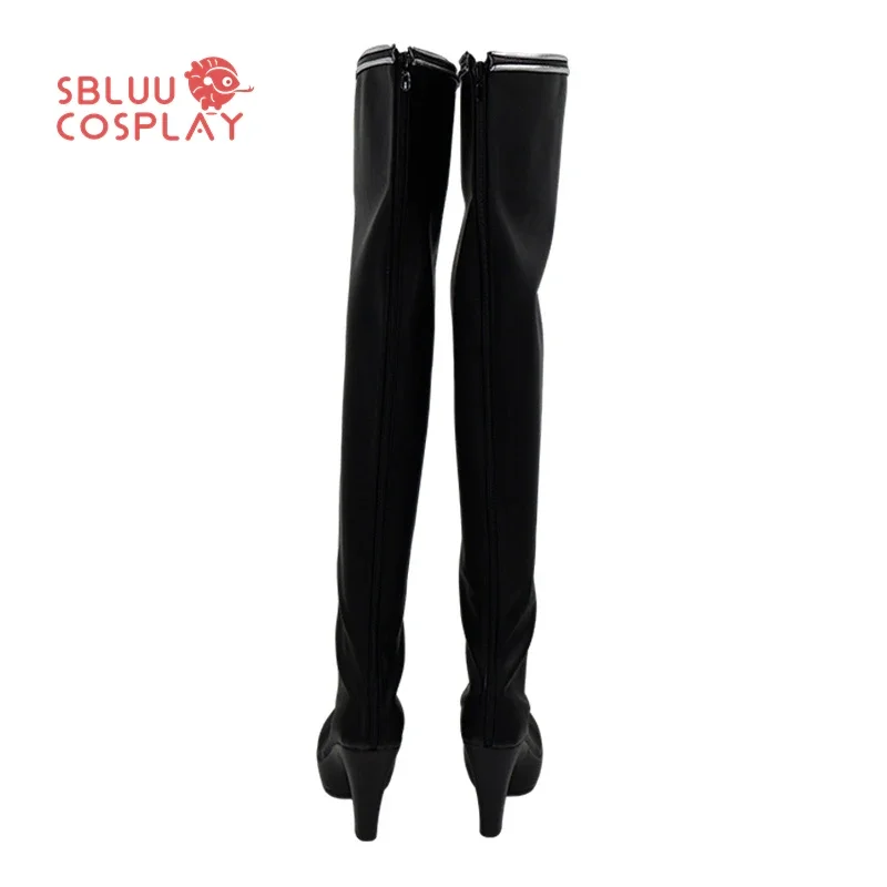 SBluuCosplay Game YoRHa No 2 Tipo B 2B Sapatos Cosplay Botas personalizadas