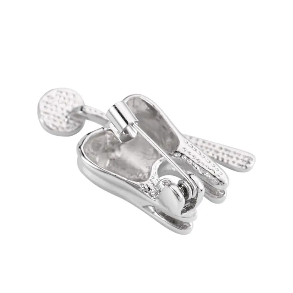 Geometric Tooth Shape Brooch Cartoon Zinc Alloy Korean Style Dentist Nurse Enamel Pins Pin Backpack Badge Jewelry Gift