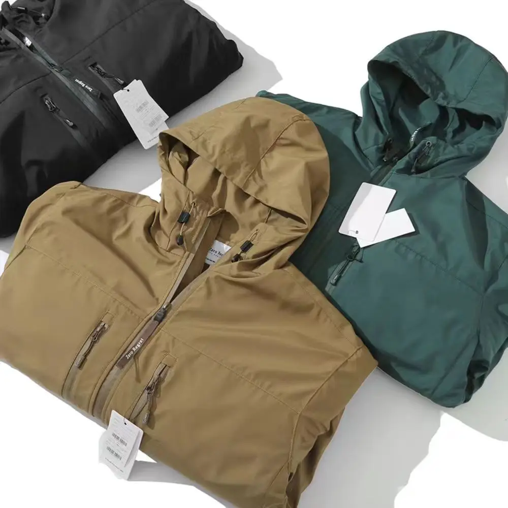 

Утепленная мужская куртка-ветровка для активного отдыха, осенне-зимняя, повседневная, спортивная, с капюшоном, молодежная, с длинными рукавами, на молнии