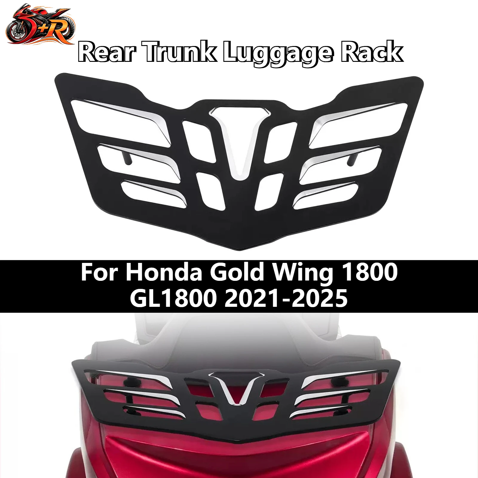 Rear Trunk Luggage Rack For Honda Gold Wing 1800 GL1800 2021-2025 Motorcycle Rear Trunk Luggage Rack DONGRAN