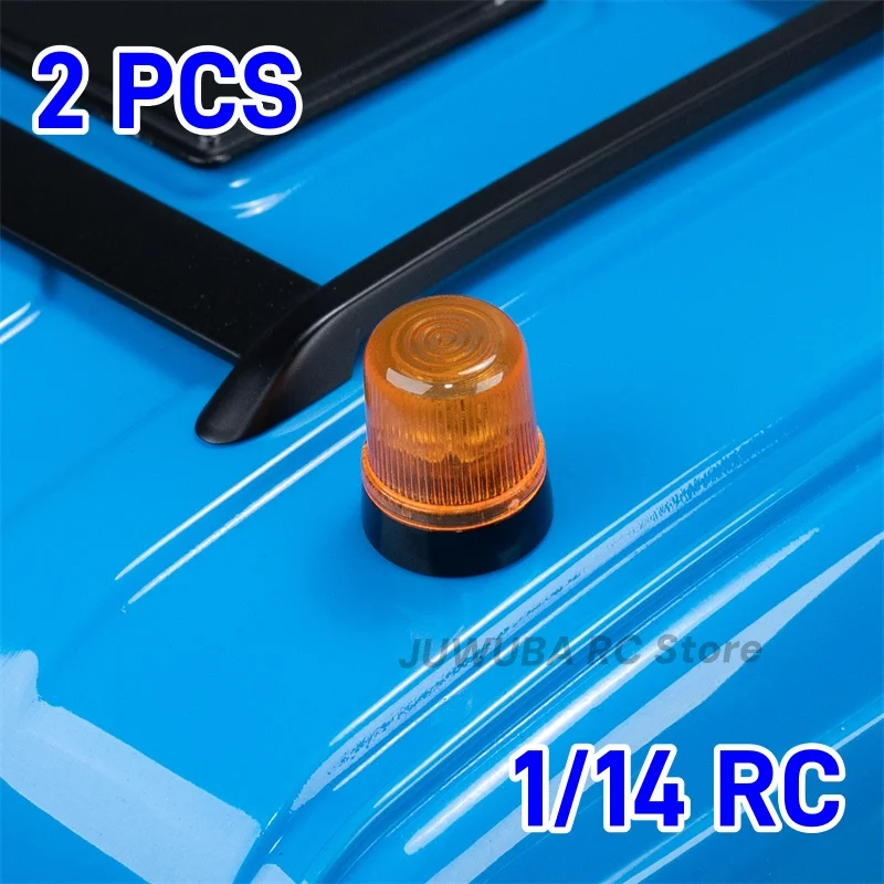 1/14 RC Truck Beacon Light Rotating Engineering Lamp For Tamiya Radio Control Tractor Truck 770S R620 MAN TGX DIY Hobby Model
