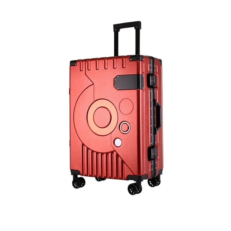 20''22''24''26''Aluminum Frame Luggage Fashion Trolley Case Universal Wheel Technology Luggage Luxury Carry on Cabin Suitcase