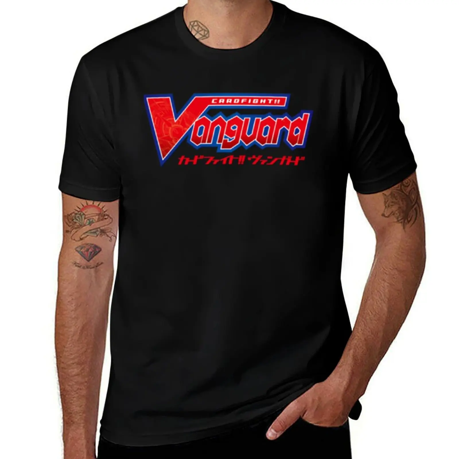 Футболка Cardfight Vanguard, летняя одежда, одежда на день Святого Валентина, рубашки мужские