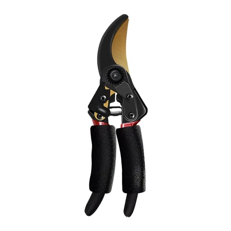 Heavy Duty Garden Pruning Shears, Labor-Saving Tree Branch Clippers, SK5 Steel Fruit & Flower Trimming Scissors for Gardening