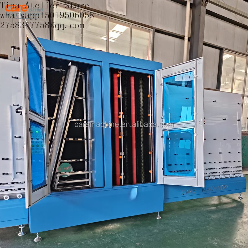 Electrical Low-E Glass Washing Machine Vertical Glass Washing Drying Machine for Glass Production Line