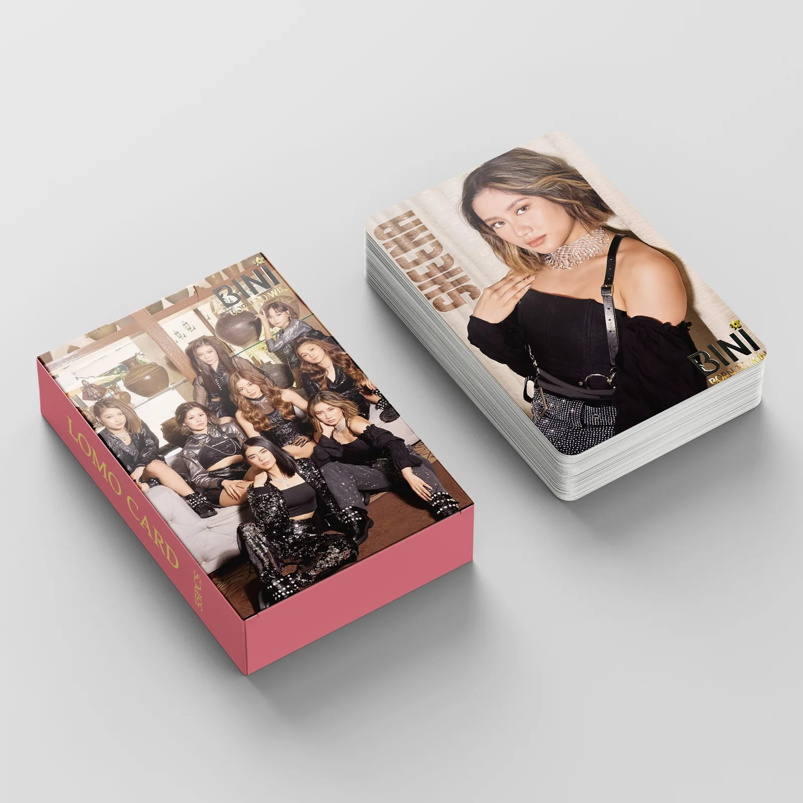 55pcs bini lomo Karten neues Album stacey sheena gwen aloi hd drucken Foto karten pantro piko Mädchen Gruppe Fans Geschenke