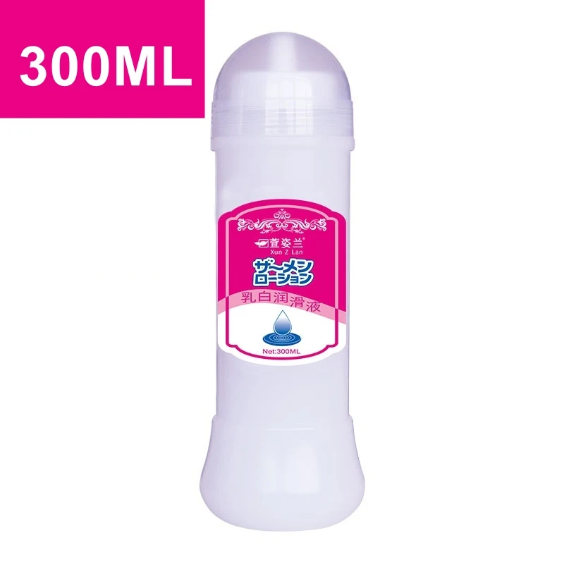 زيوت التشحيم المائية المقلدة السائل المنوي عديم الرائحة زيوت التشحيم صفر بقايا تحسين المنتجات الجنسية الكبار لعبة الجنس الجنس الشرجي