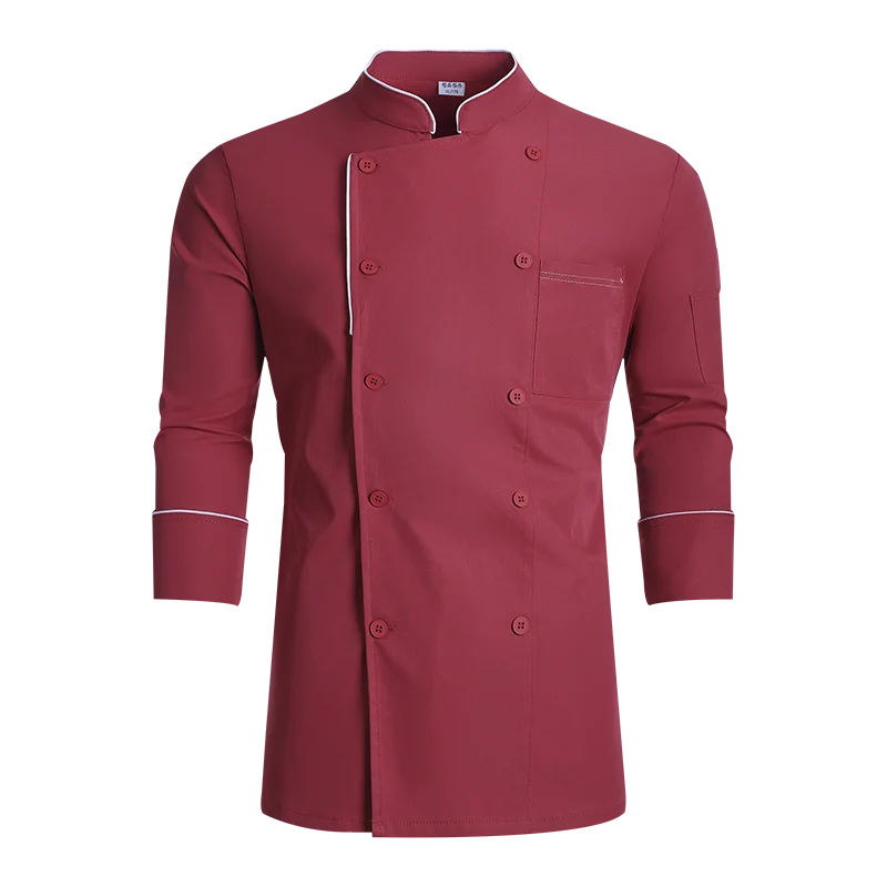 Professional Kitchen Costume Designer Kitchen Uniform Chef  Jacket Man Women Cook Wear Cook Clothes Waiter Chef Coat Catering