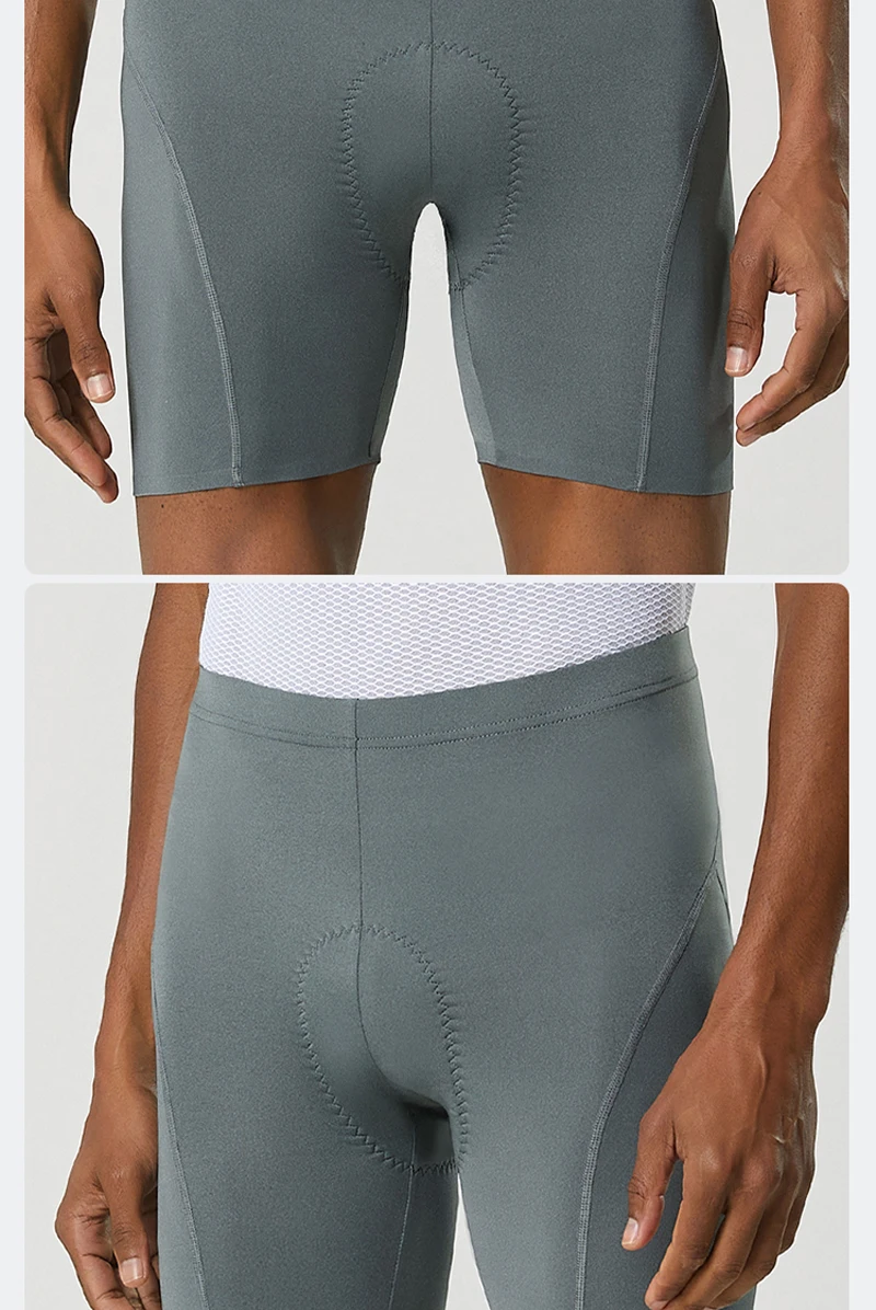 Ykywbike Herren Radhose Fahrradunterwäsche Belgien Hochelastisches Schwammpolster Stoßfeste MTB-Shorts Mountainbike-Unterwäsche – Detail 6