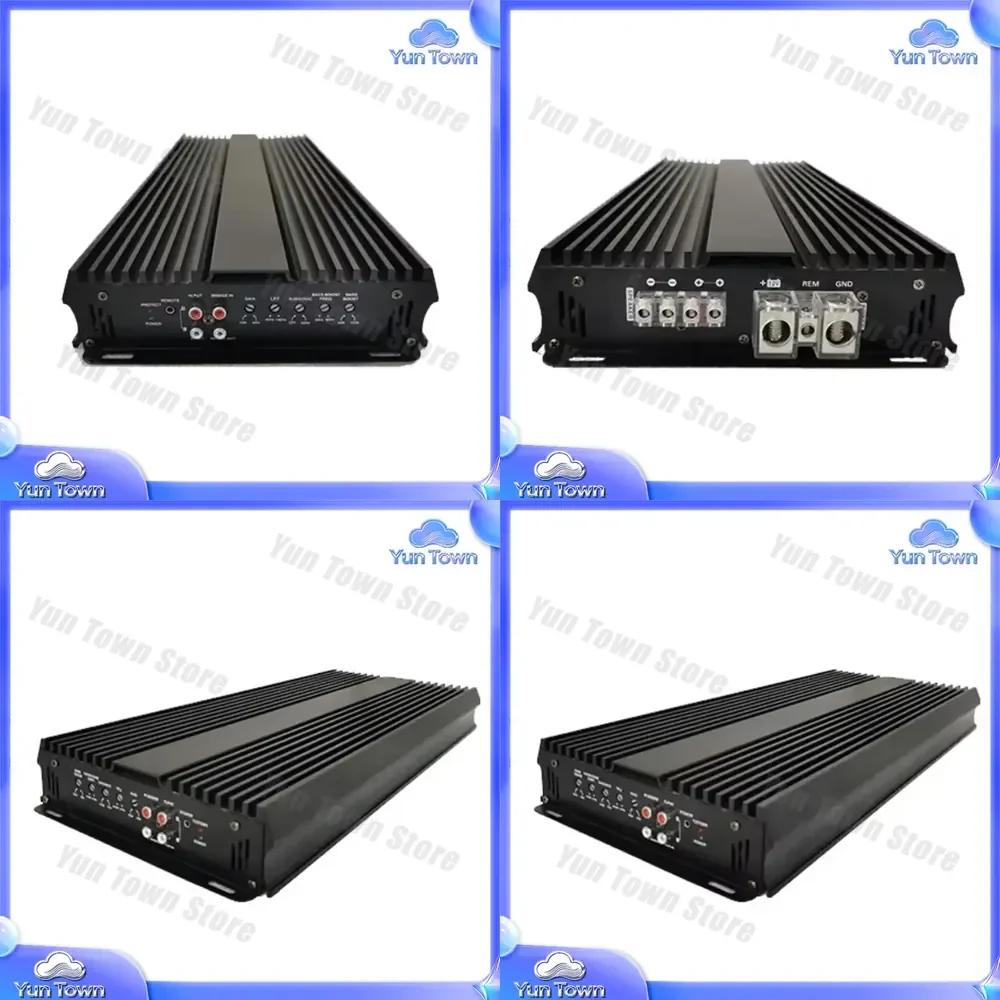3500W Car Amplifier for Car Audio Systems 1 Channel High Power Mono Subwoofer Amplifier for Car Speakers OEM Equalizer Power