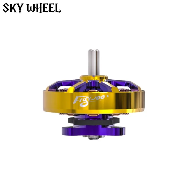

FLYWOO Aurora ROBO 1002 19800KV/23500KV FPV Drone Motor Purple Gold Color (1/5 Packs)