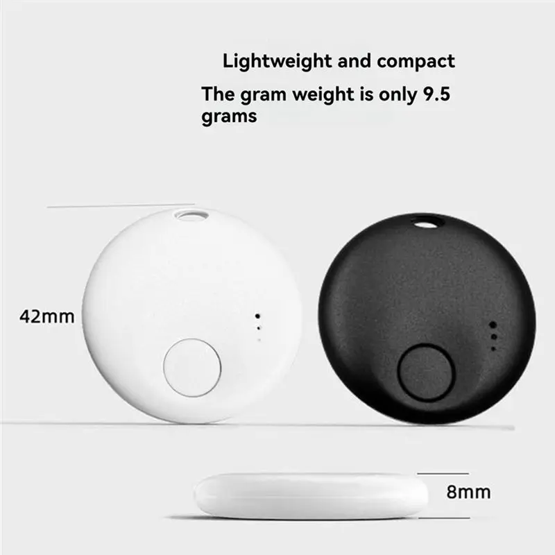 AF91-Bluetooth GPS N Tag Anti-Lost Locator With Global Positioning For Find My APP For Key Luggage Backpack