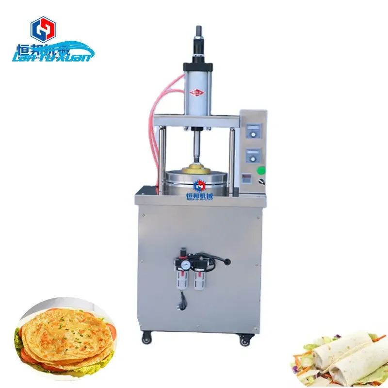 Hengbang Machinery Fully Automatic Hydraulic Dough Press Machine Bread Baking Maker Machine