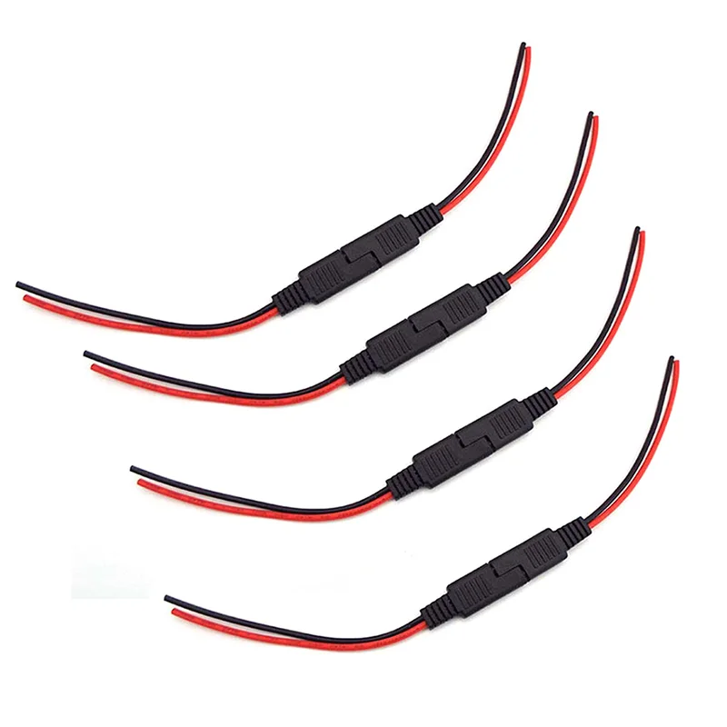 10CM SAE male female Solar Battery Cable 18AWG Power supply Plug Extension connector wire for DIY Automotive  Wire SAE Cable