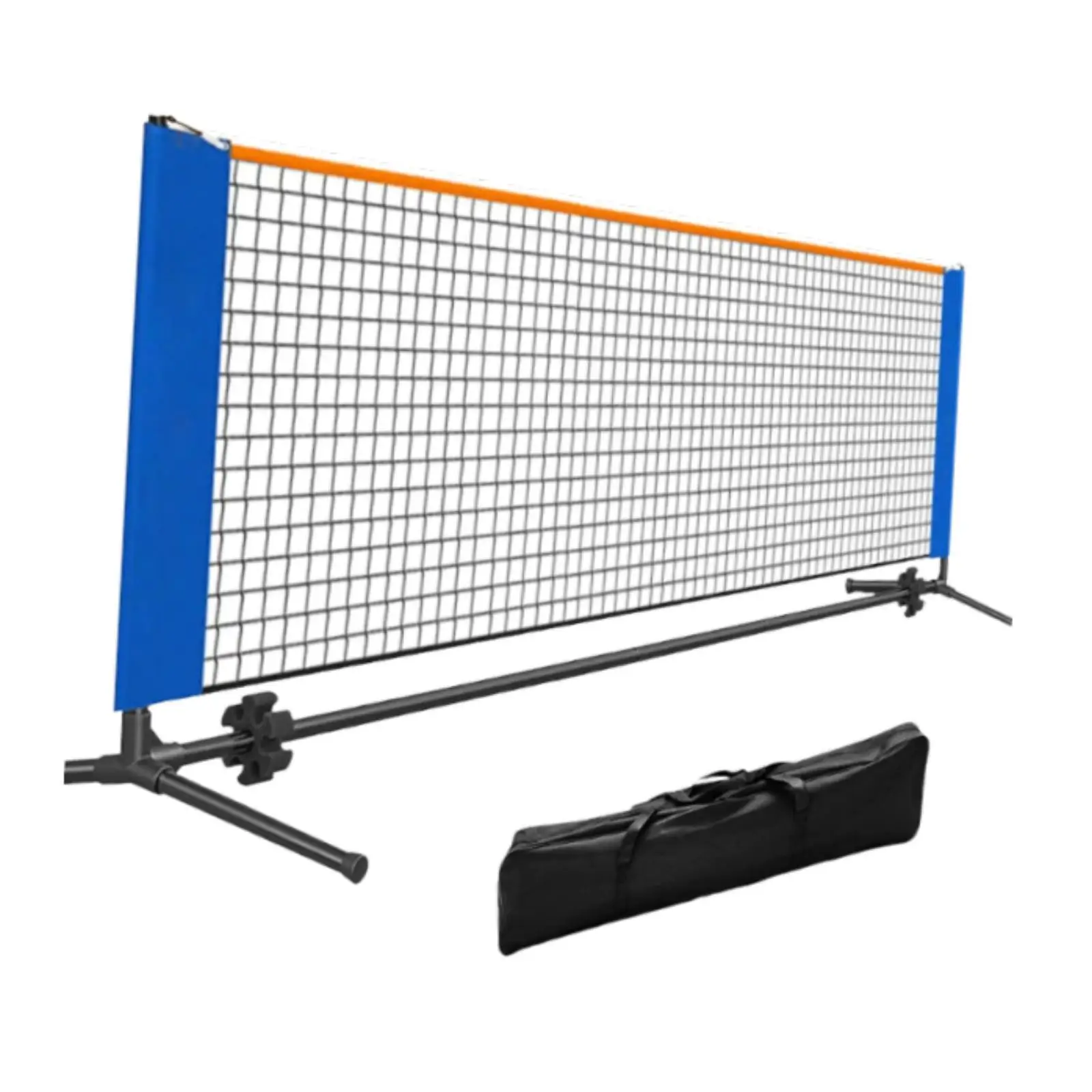 Pickleball Net Pickle Ball Net Shelf with Carrying Bag Stable Portable Practice Net Tennis Net for Sports Training Backyard