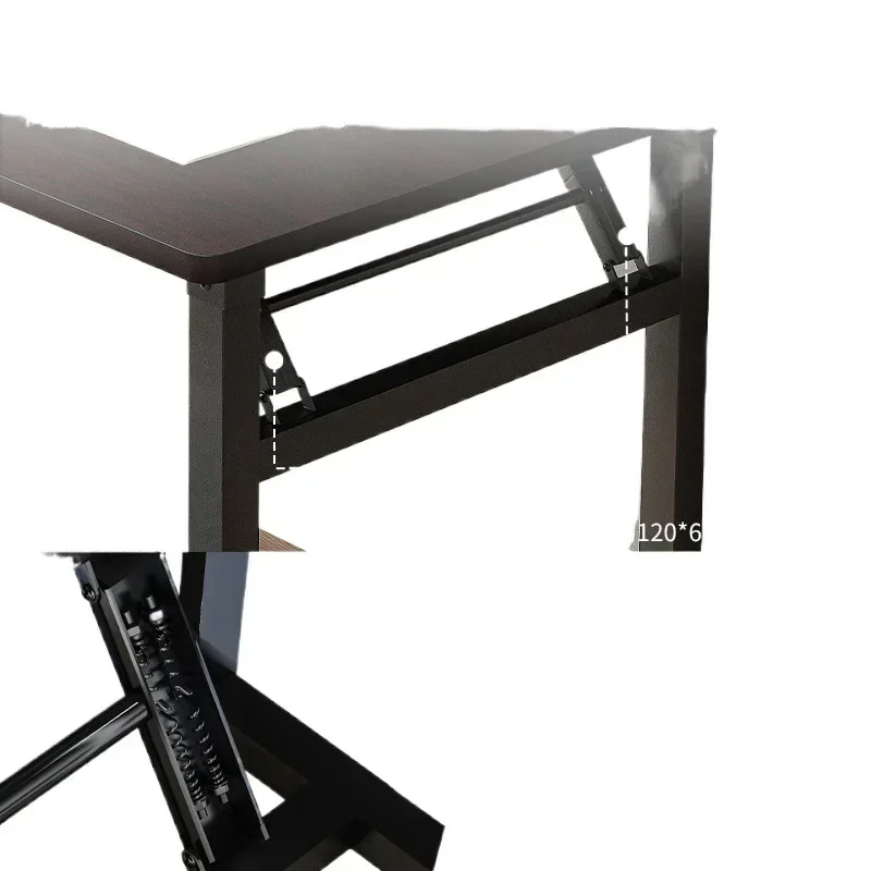 Home furnitureFoldable Computer Table Desktop Desk Home Desk Bedroom Rental House Small Table Simple Study Writing Desk - Image 5