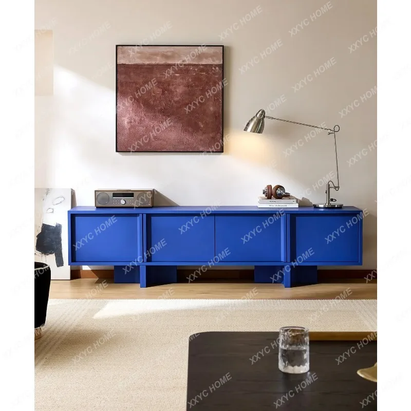 XX  solid wood modern minimalist living room high-floor storage cabinet