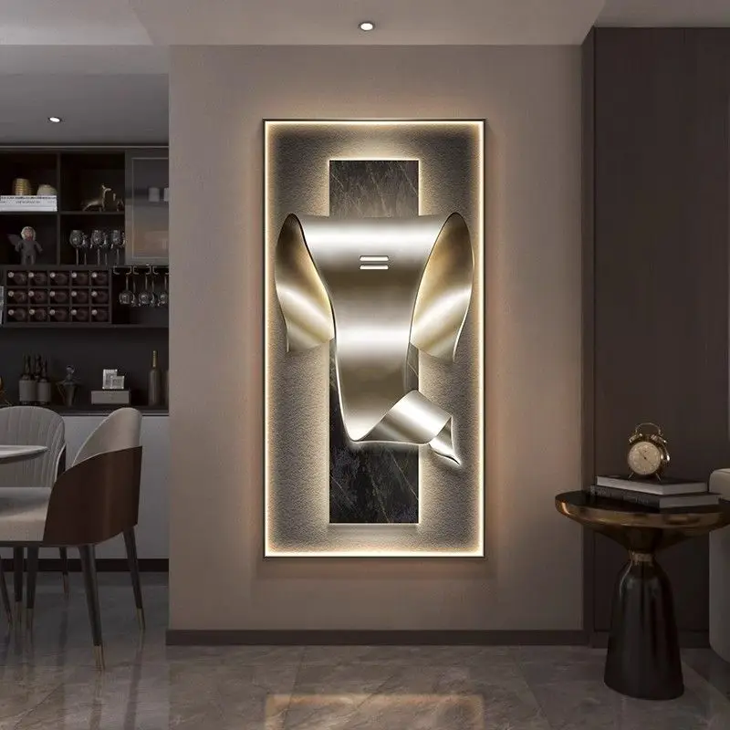 Moderne abstrakte Innendekoration, LED-Wandleuchte, Wohnzimmerleuchte, Küche, Flur, Gang, Esszimmer, Zuhause
