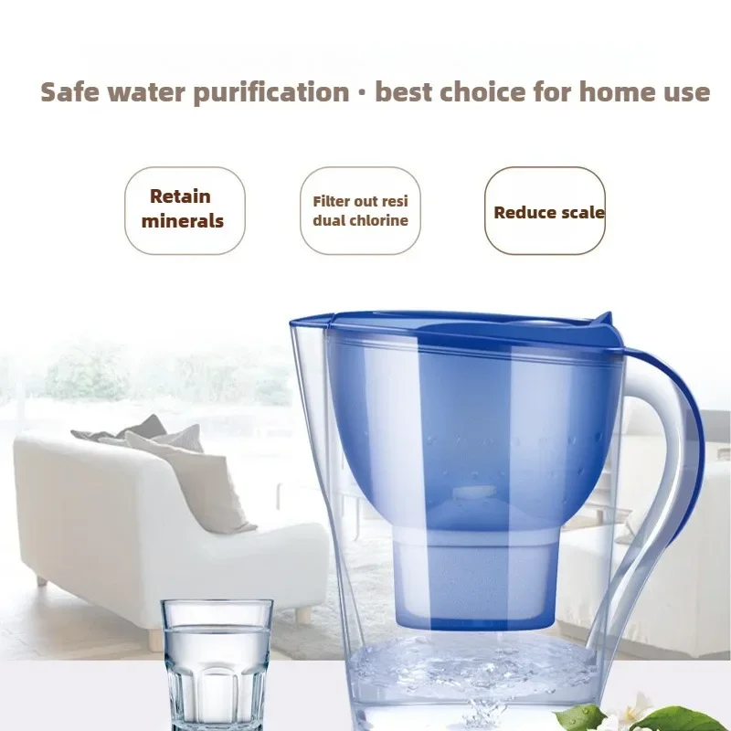 Water purifier household kitchen filter 2.5-3 water purifier digital display filter kettle health pot