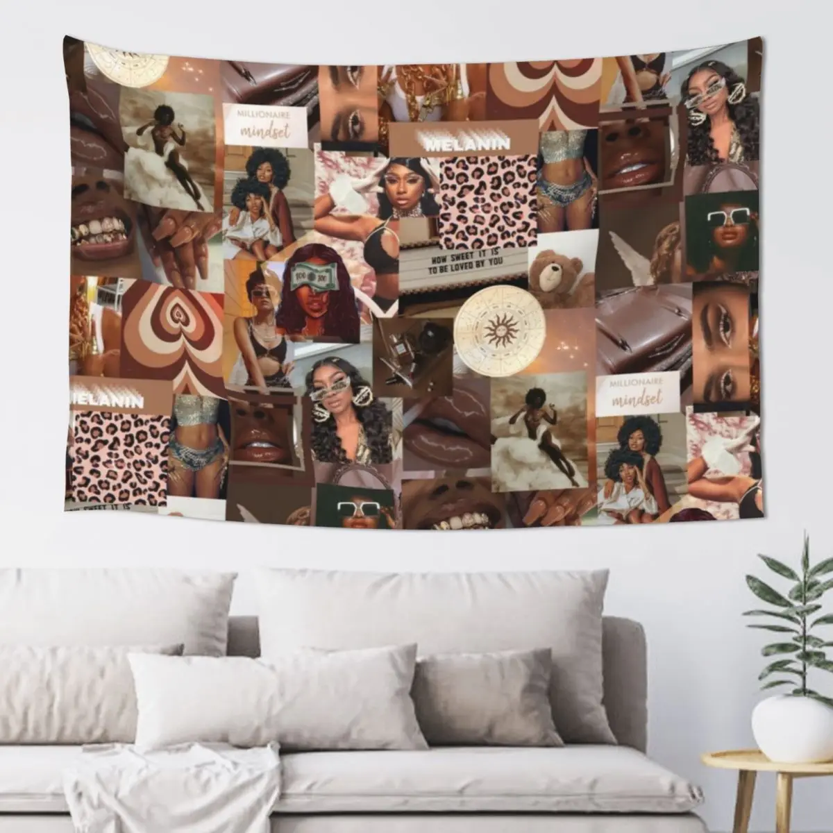 

NUDES/ BROWN AESTHETIC Tapestry Decoration For Bedroom Wall Decor Tapestry