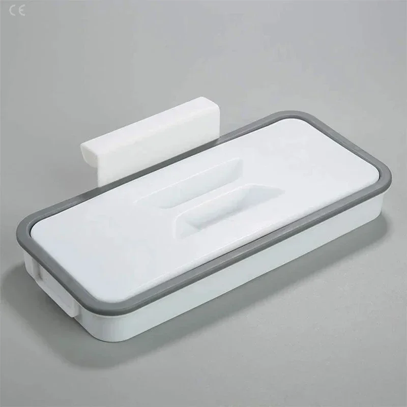 Garbage Hanging Bag Kitchen Trash Storage Rack Bag Hook Scouring Pad Dry Shelf Holder Kitchen Organizer Dish Rack image 5