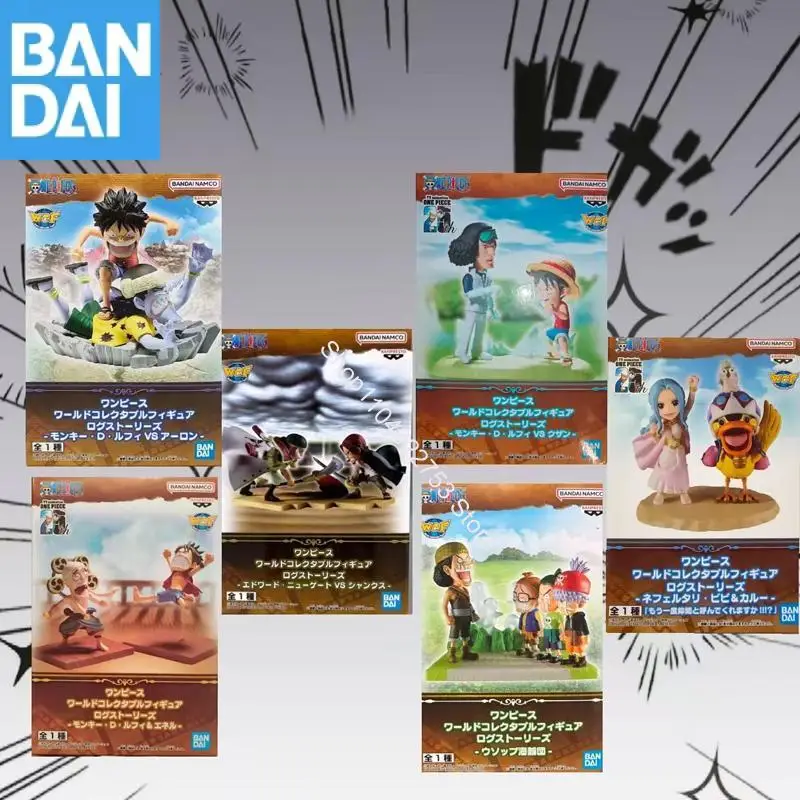 

BANDAI NAMCO BANPRESTO ONE PIECE WCF Monkey D Luffy Shanks Newgate Vivi Kuzan Eneru Фигурка Модель В наличии Оригинальный праздничный подарок