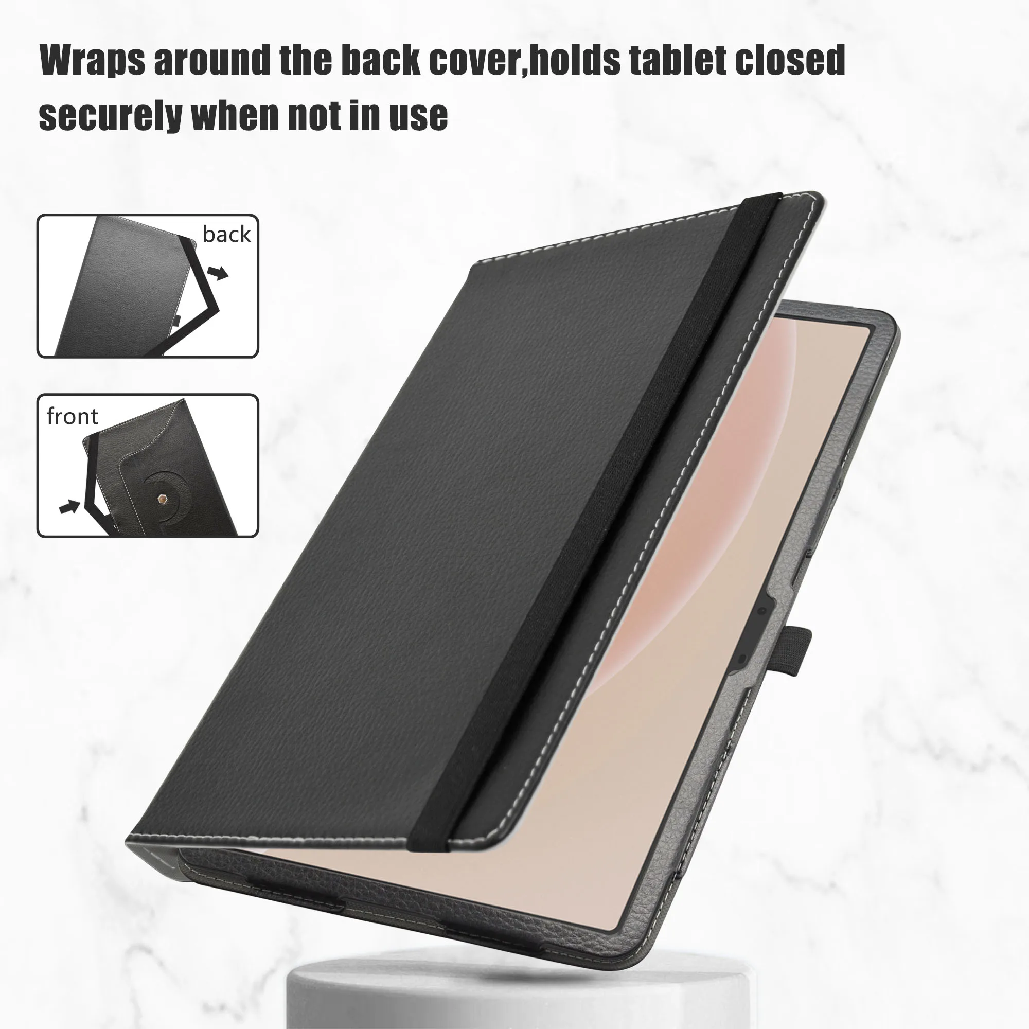 Imagem -03 - Ultra Android Tablet 360 Graus Girando Case Couro pu 12 Polegadas Doogee-t20