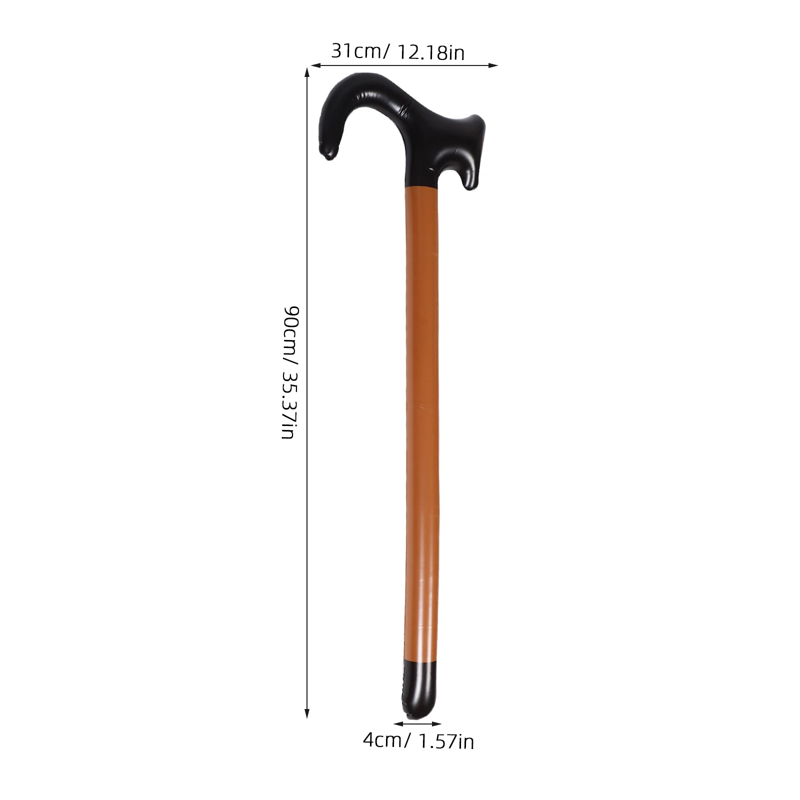 Little Bo Peep Cane Walking Stick Kids Boys Old Man Costume Fake Prop Crutches for Adults Walking Stick and Walker Accessories