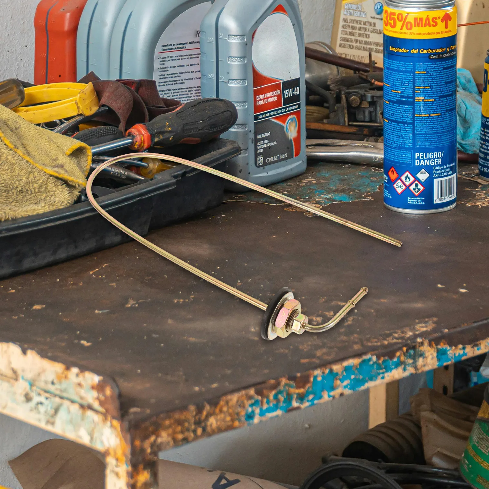 Комплект для подключения отопителя автомобиля: резиновая медная трубка и многофункциональный инструмент для перекачки топлива из топливного бака для легковых и грузовых автомобилей