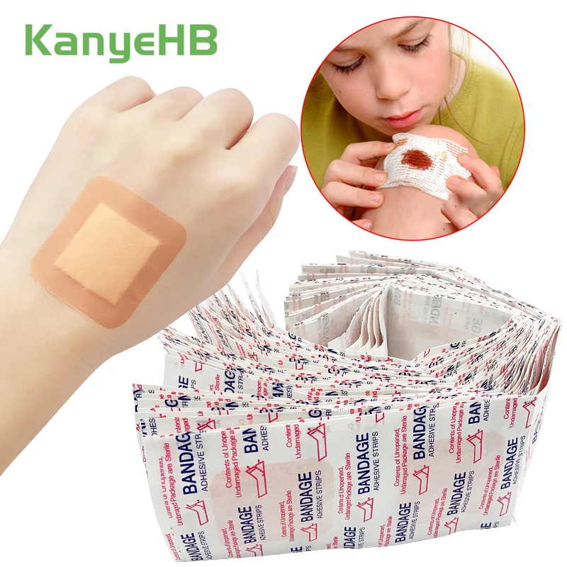 

40pcs Medical Waterproof Band-Aid Waterproof Breathable Band Aid Wound Adhesive Bandage Wound Dressing First Aid Supplies A1581