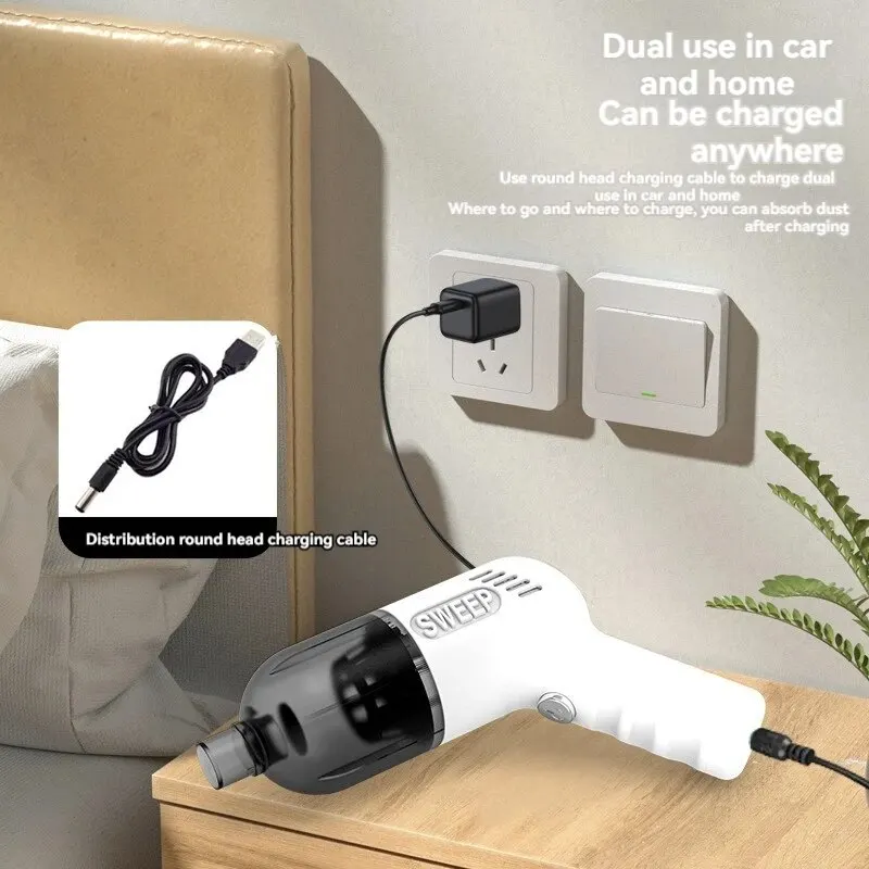 New Handheld Wireless Vacuum Cleaner for Household Car High Power and Powerful Vacuum Cleaner