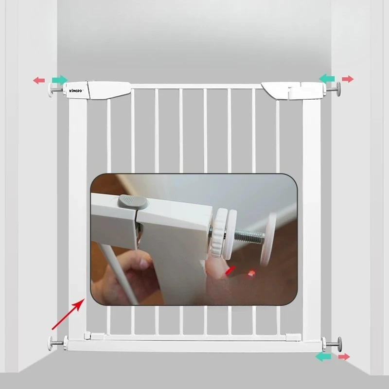 Folding Nordic Dog Fence Grating luxury Kennel Balcony Retractable Dog Fence Playpen Large modern Malla Para Perros Dog Supplies
