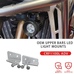 For HONDA CRF 1100 L Africa Twin Adventure Sport OEM Upper Bars LED Light Mounts Accessories 1100L ADV 2020 2021 2022 2023